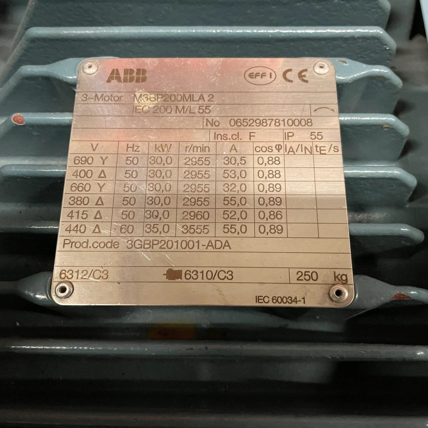 ABB M3BP200MLA2