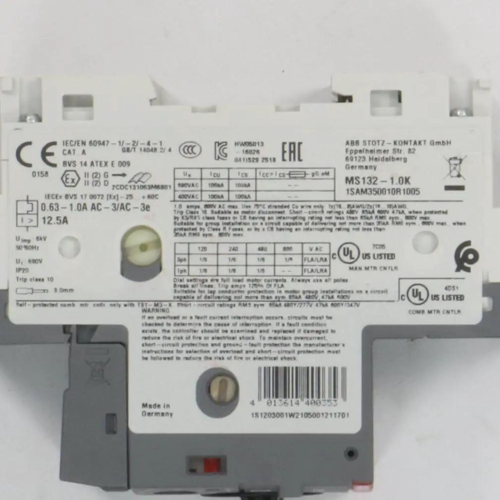 ABB MS132-1.0K Manual Motor Starter