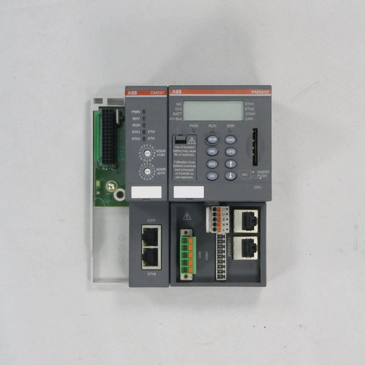 ABB PM5630-2ETH Processor & CM597 Communication Module