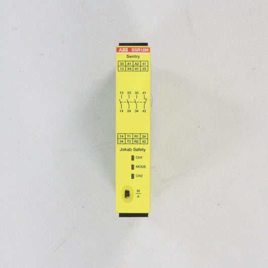 ABB/Jokab Safety Sentry SSR10M Safety Relay