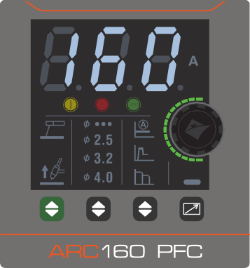 Jasic ARC160 EVO Inverterlasapparaat met TIG en PFC