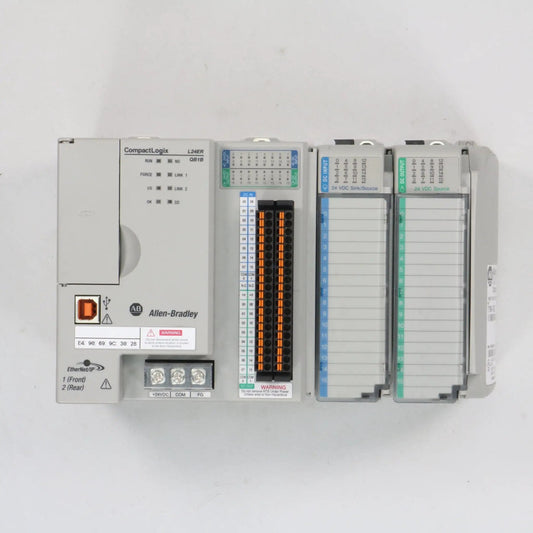 Allen-Bradley CompactLogix L24ER QB1B + DC Input/Output