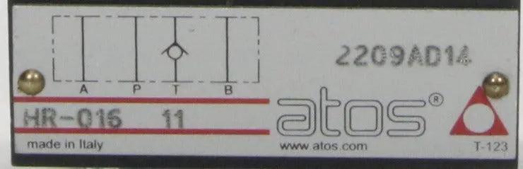 Atos Hydraulic Valve Assembly