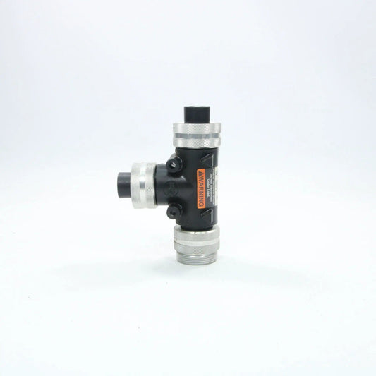 BRAD POWER TC40C40-200G, D-SIZED POWER TEE ASSEMBLY