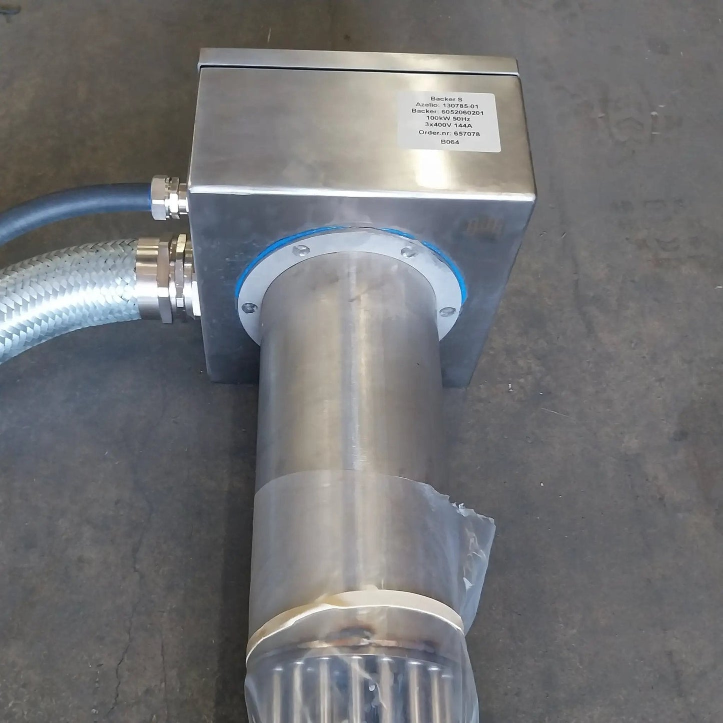 Backer AB 100kW Immersion Heater