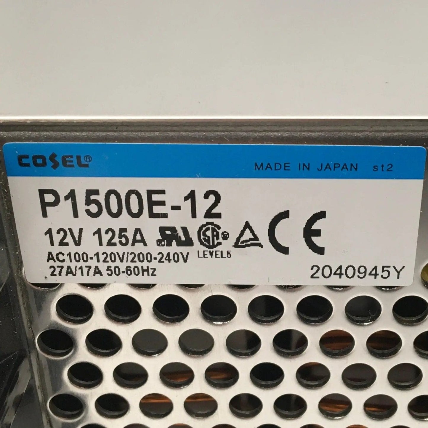 Cosel P1500 12 Power Supply Unit