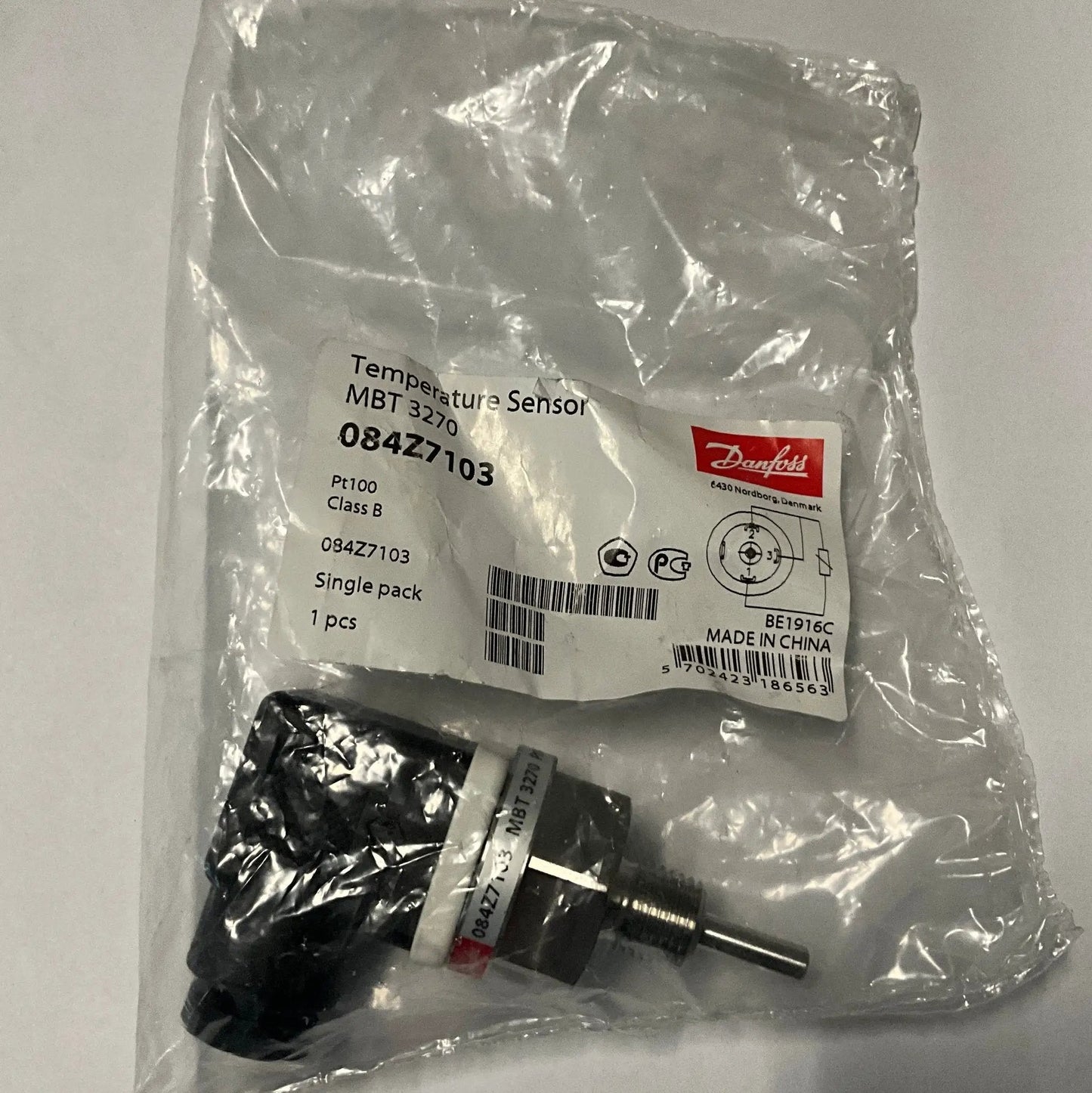 Danfoss MBT 3270 084Z7103 Temperature Sensor