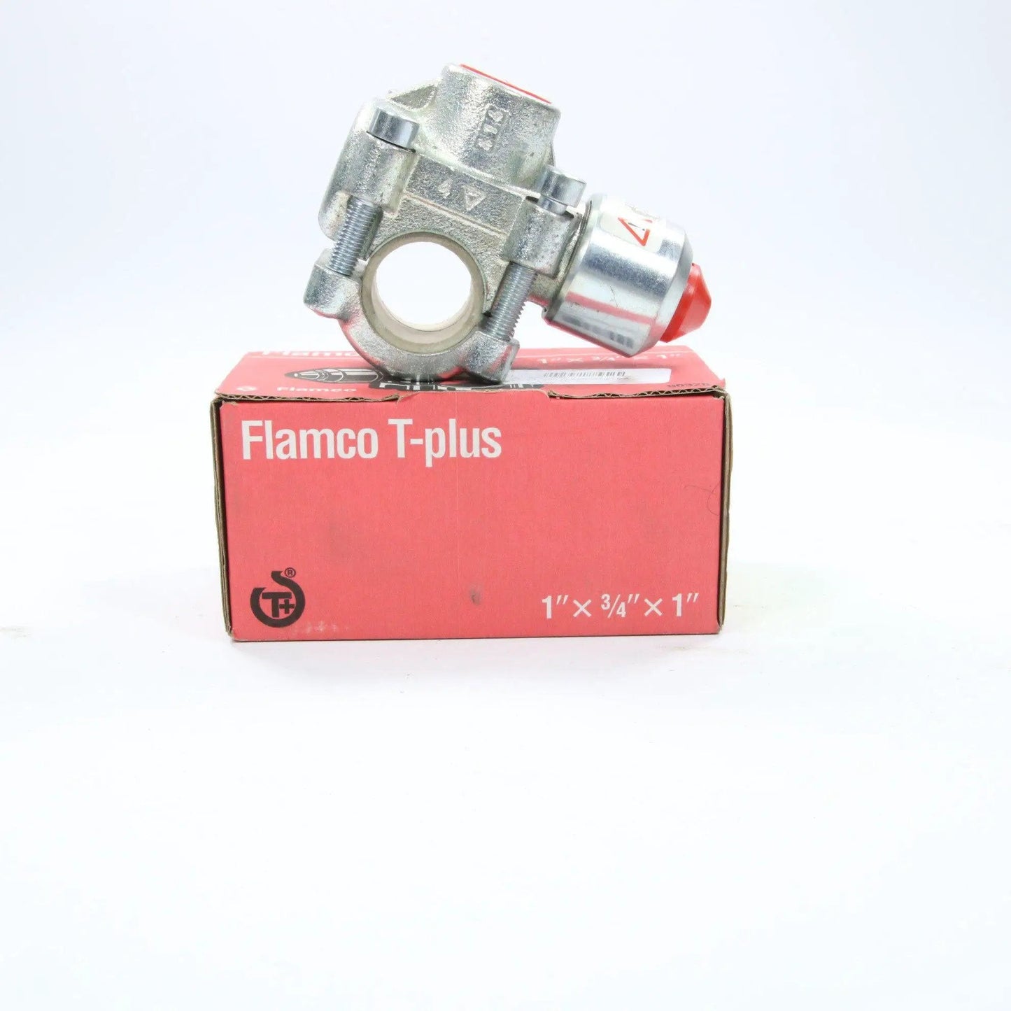 Flamco T-Plus 90326 1"x3/4x1" steel pipe