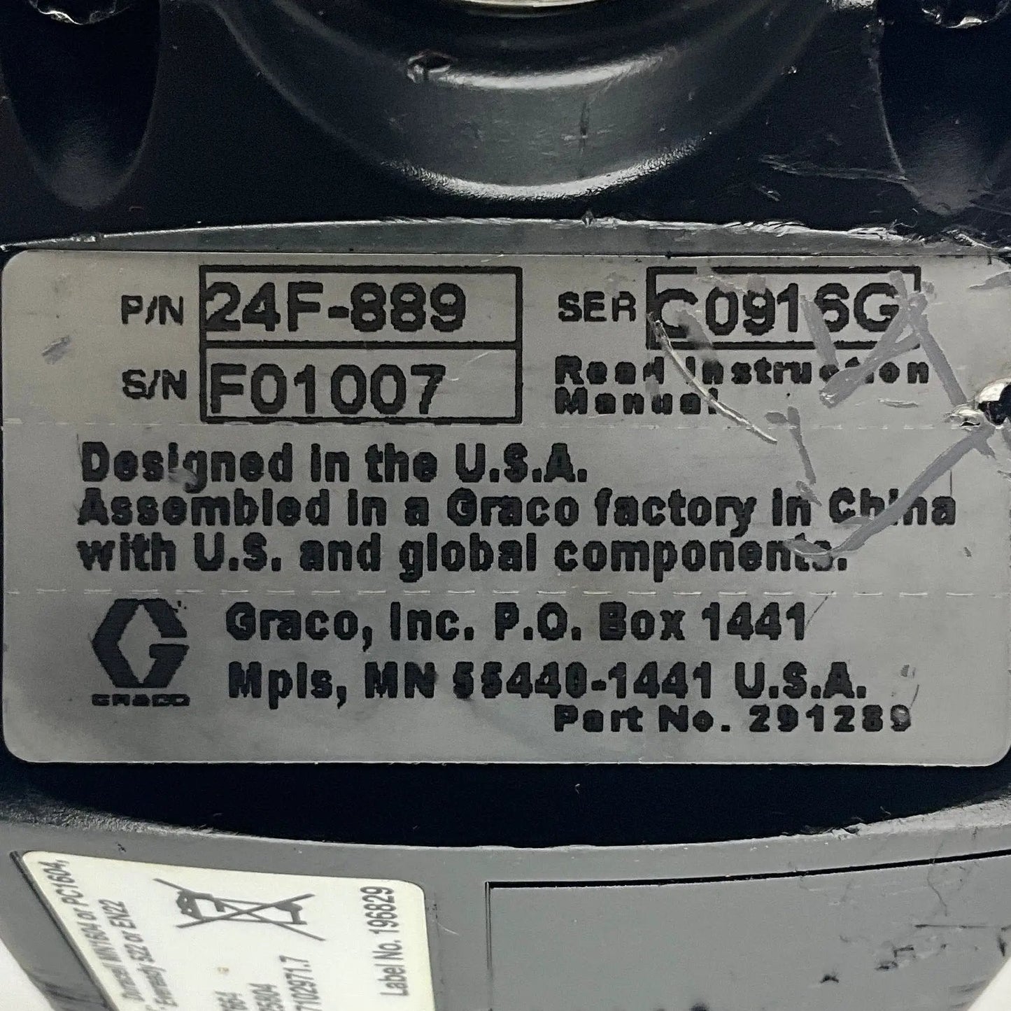 Graco LDP5 Electronic Preset Meter Gun - 24F-889