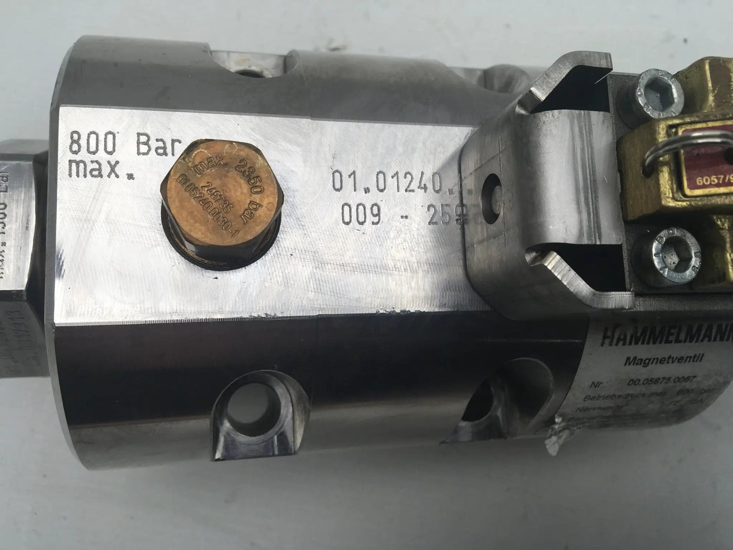 Hammelmann Magnetventil Solenoid Valve 00.5875.0067