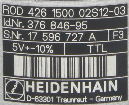 Heidenhain Rotary Encoder ROD 426 1500 02S12-03