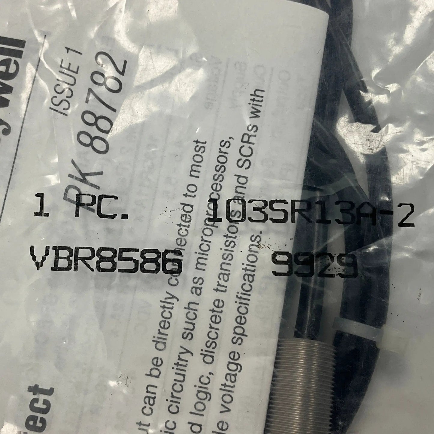 Honeywell 103SR13A-2 Hall Effect Magnetic Sensor