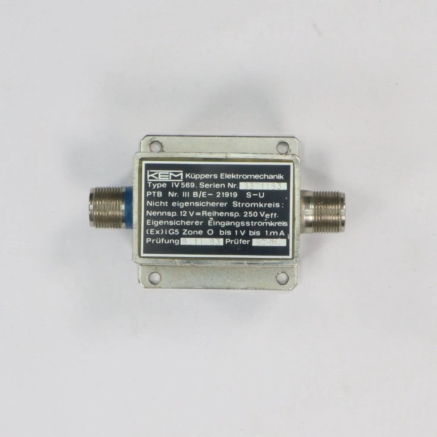 KEM Kuppers Elektromechanik IV569 Signal Amplifier