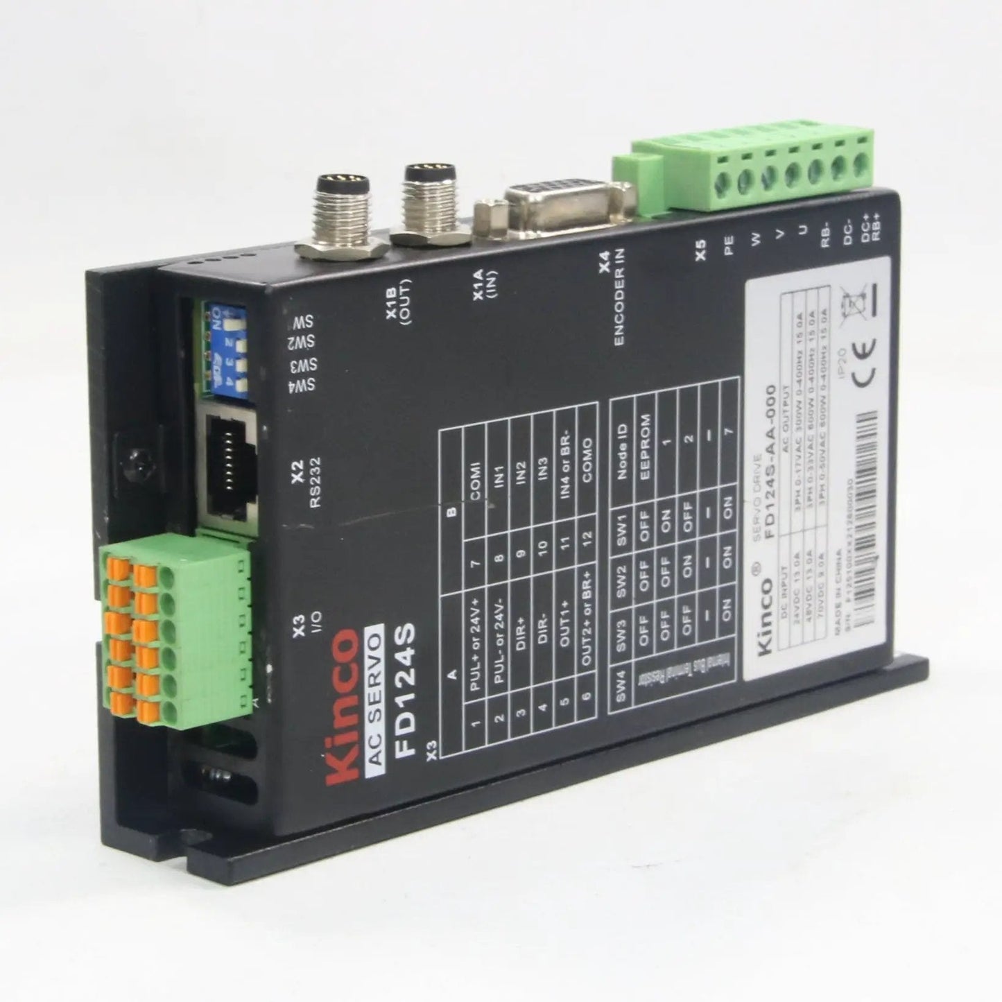 Kinco FD124S AC servo drive