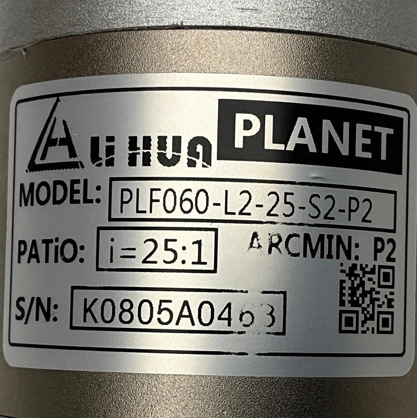 Kinco SMC60S-0040-30MAK-3DSH-(5) AC Servo Motor with Planetary Gearbox