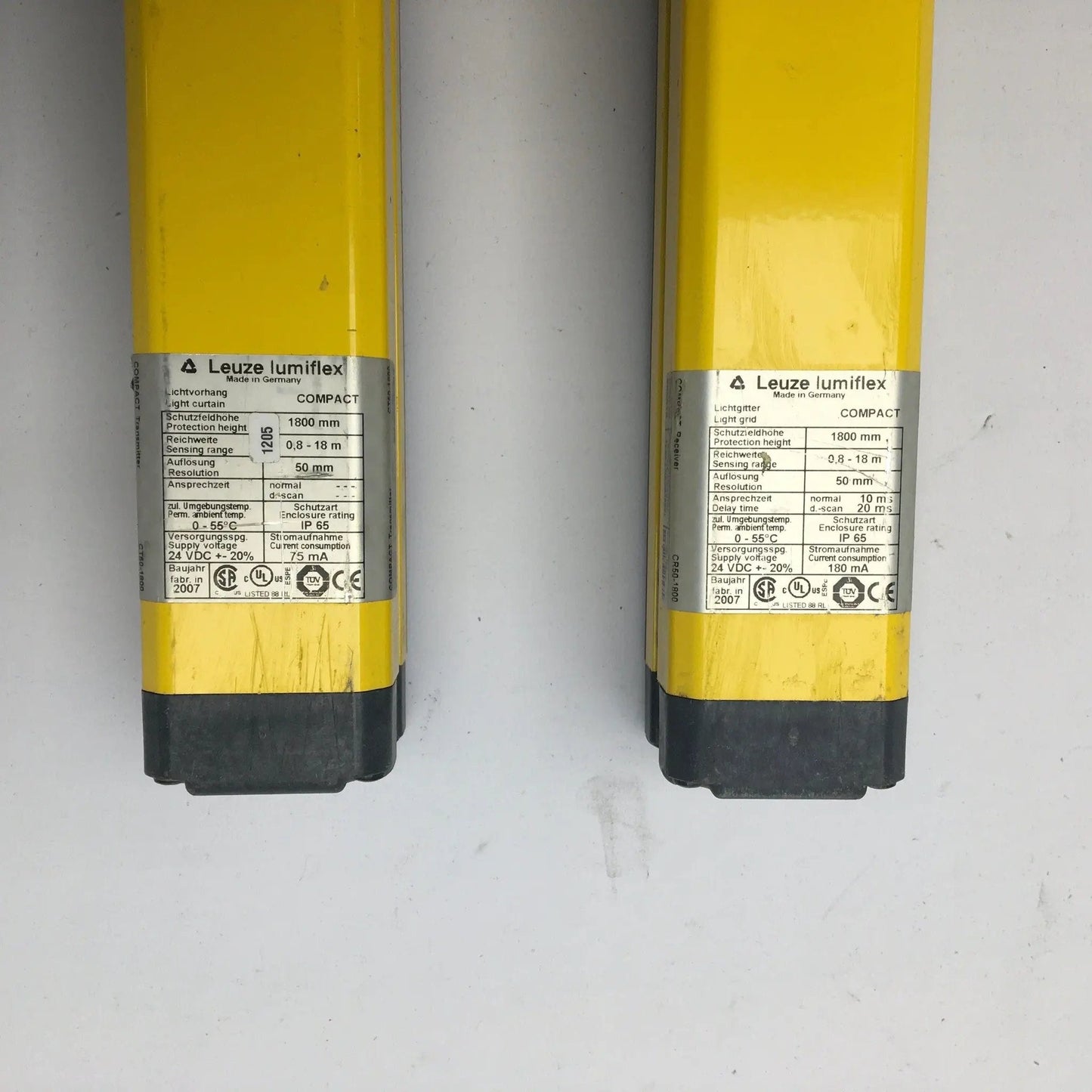 Leuze CR50-1800 564518 Light Curtain Receiver 1800 MM