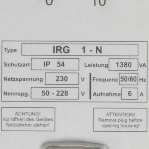 MHK IRG 1 N Operator Controller