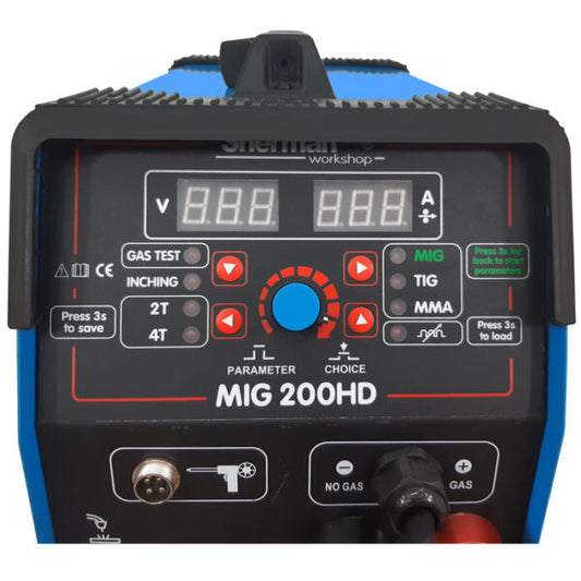 Synergisch MIG 200HD inverterlasapparaat