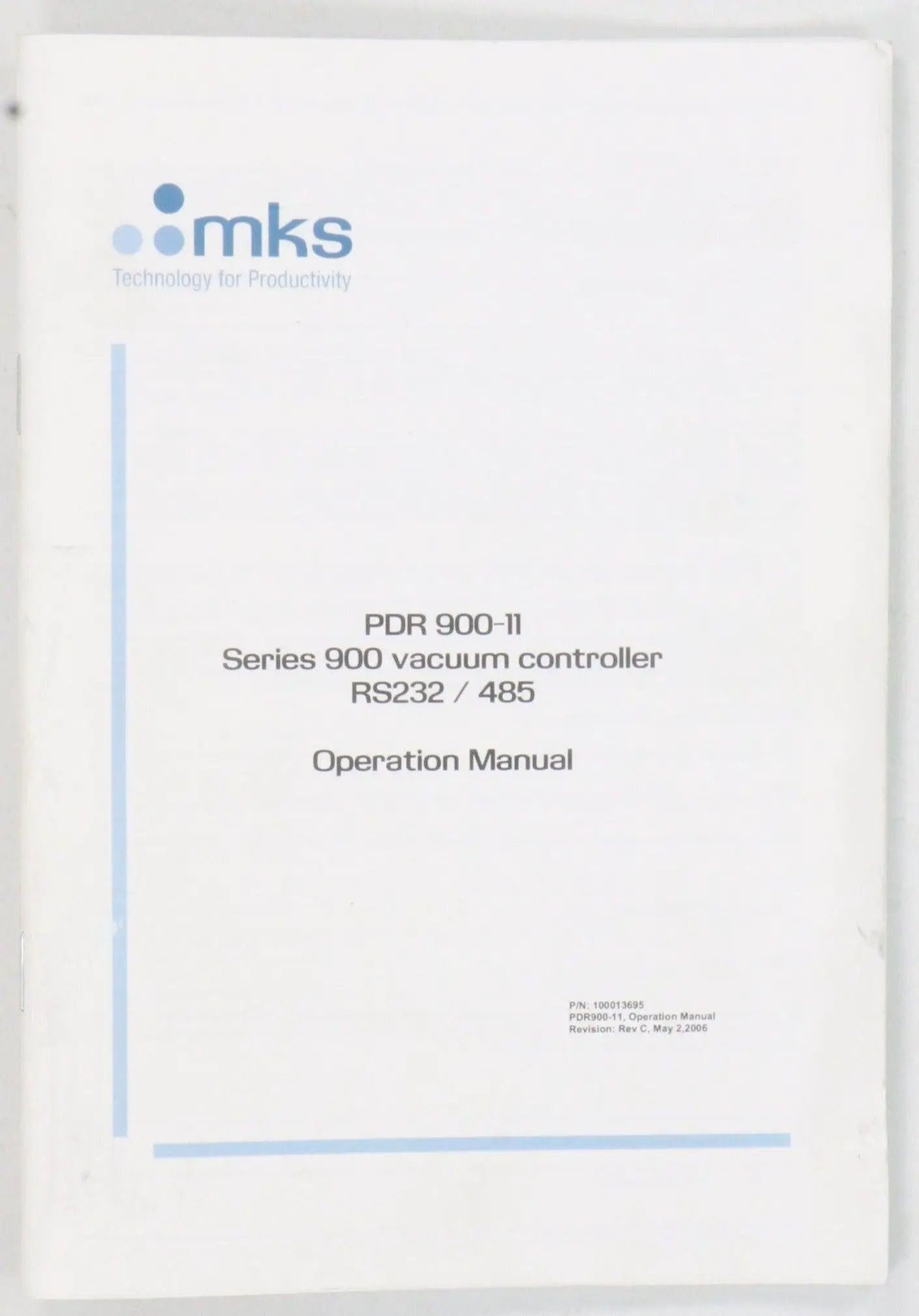 MKS PDR900-1 Vacuum Gauge Controller