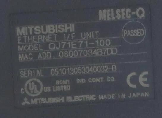 Mitsubishi Melsec-Q Ethernet I/F Unit QJ71QE71-100