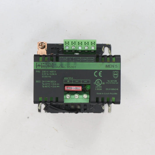 Murr Elektronik MEN 5 Power Supply-1/2 Phase