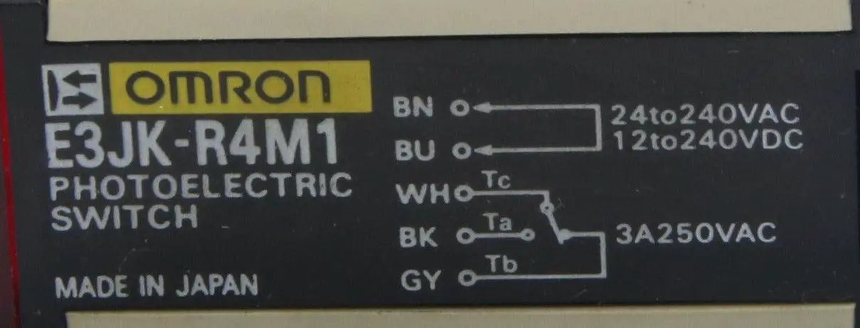 Omron Photoelectric Switch E3JK-R4M1