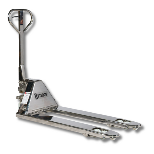 Weldon - palletwagen RVS304 - 2000KG - 1150mm
