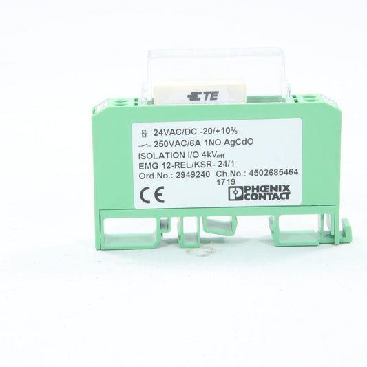 PHOENIX CONTACT EMG 12-REL/KSR- 24/1 - 2949240 Relay Module