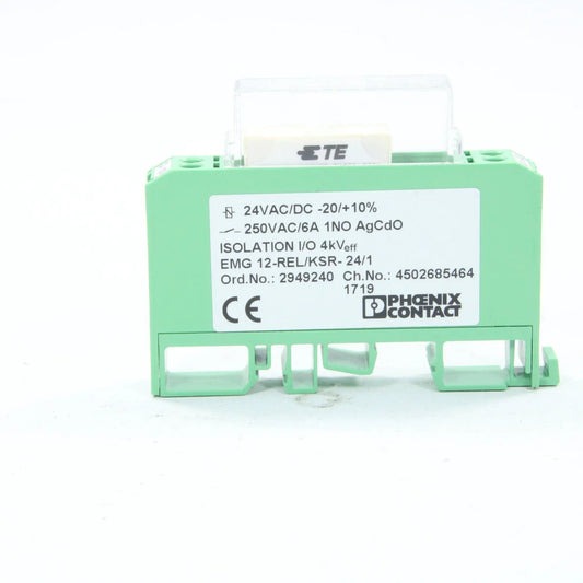 PHOENIX CONTACT EMG 12-REL/KSR- 24/1 - 2949240 Relay Module