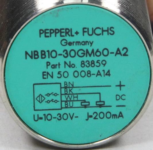 Pepperl + Fuchs Inductive Sensor NBB10-30GM60-A2