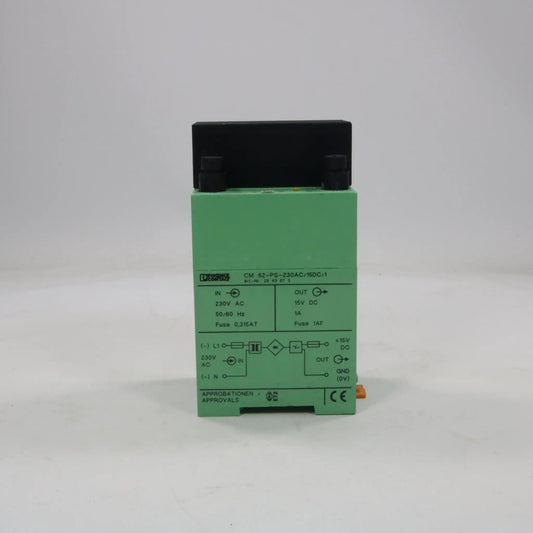 Phoenix Contact CM 62- PS-230AC/15DC/1 Power Supply