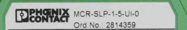 Phoenix Contact MCR-SLP-1-5-UI-0 Current Transducer