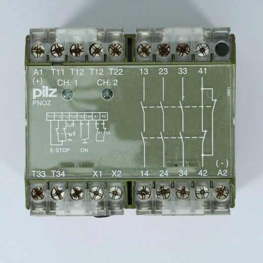 Pilz PNOZ 3S 474695 safety relay