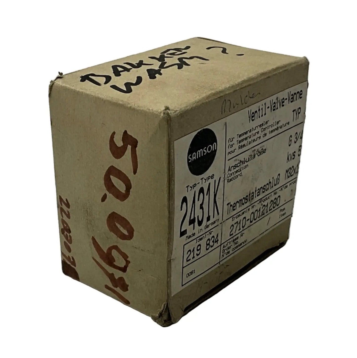 Samson 2431K Temperature Control Valve - 219 834
