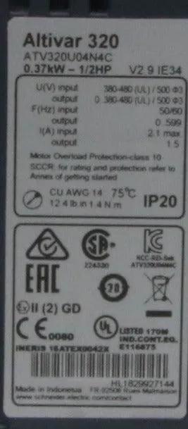 Schneider Electric Altivar 320 Variable Speed Drive