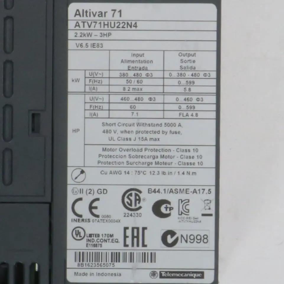 Schneider Electric Altivar 71 Variable Speed Drive