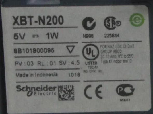 Schneider Electric Magelis XBT-N200 Touch Screen Display
