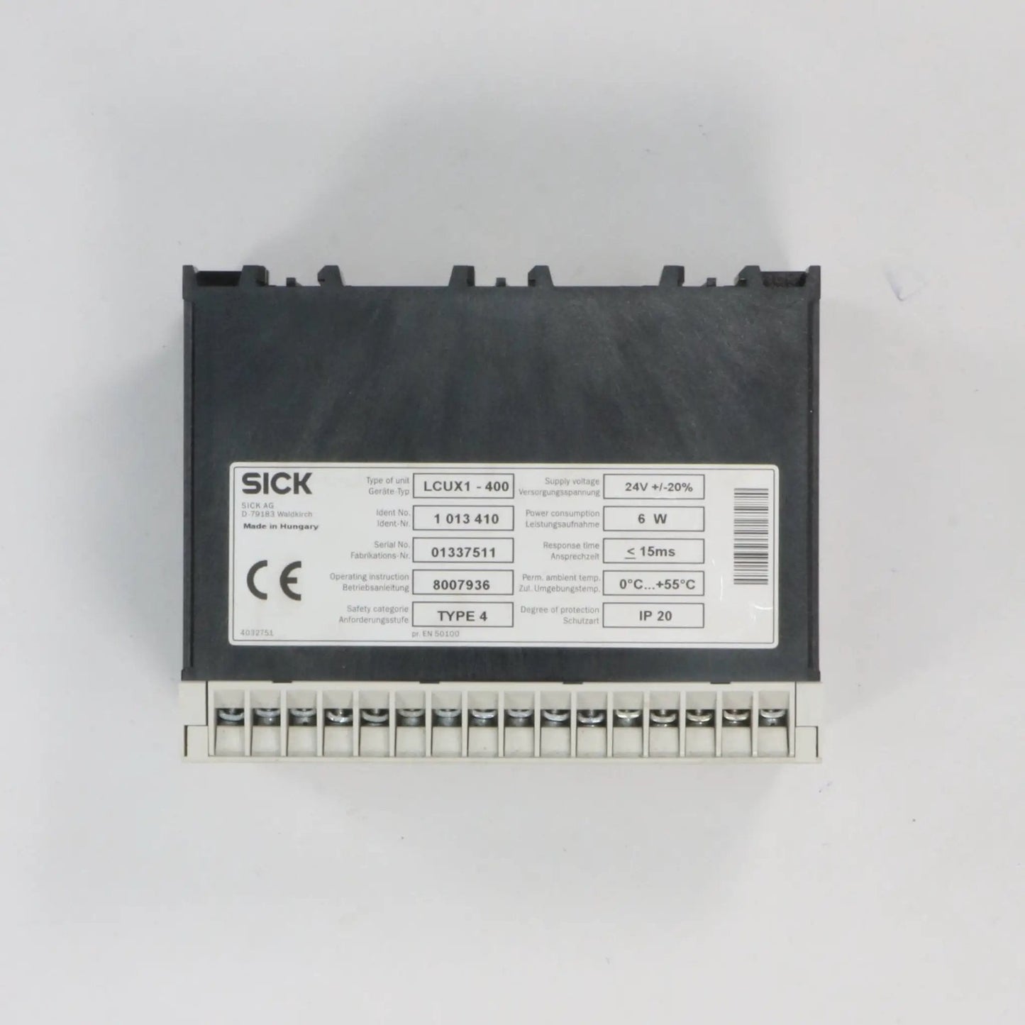 Sick LCUX1 400 Safety Interface 1013410