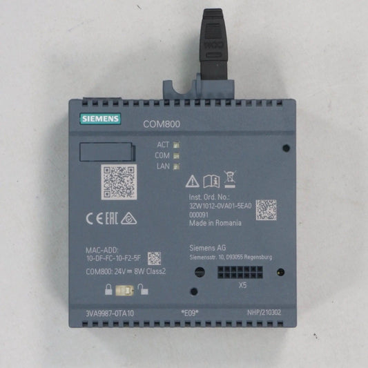 Siemens 3VA9987-OTA10 COM800 Communication Module
