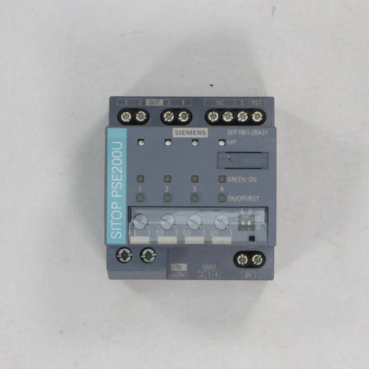 Siemens 6EP1961-2BA31 SITOP PSE200U Selectivity Module