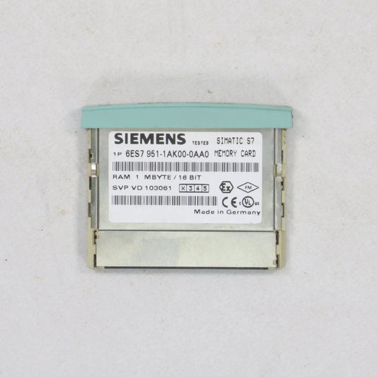 Siemens 6ES7951-1AK00-0AA0 Memory Card