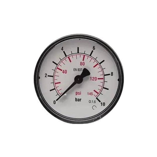 Standard Bourdon Tube 10 bar Pressure Gauge