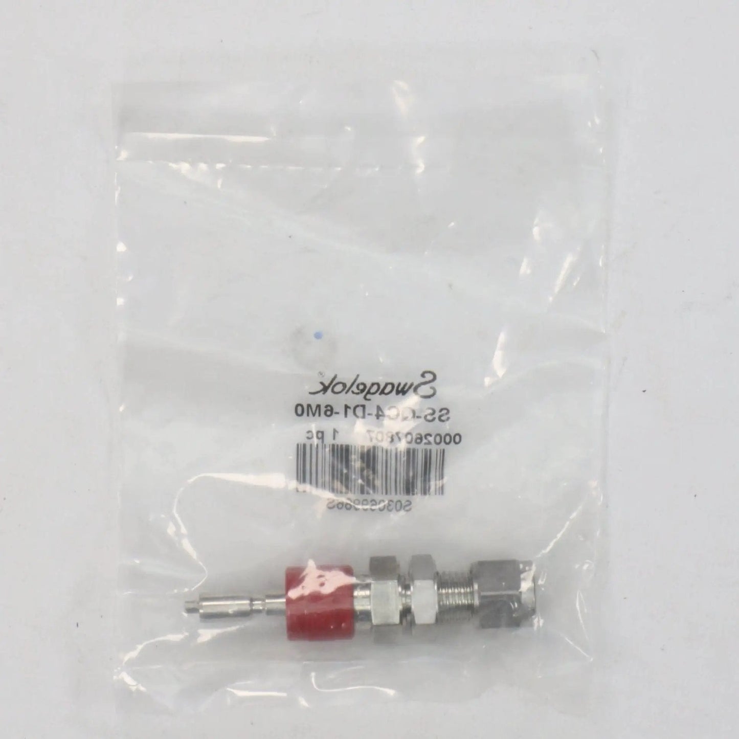 Swagelok SS QC4 D1 6M0 Instrumentation Quick Connect Stem with Valve