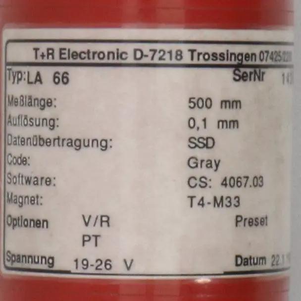 T+R Electronic LA 66 Absolute Linear Encoder