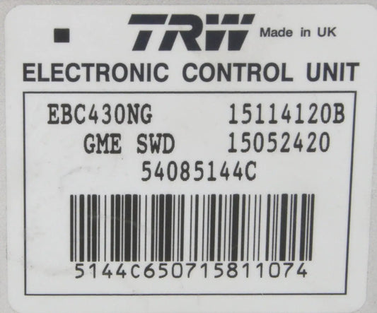 TRW Electronic Control Unit EBC430NG