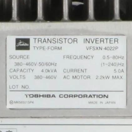 Toshiba Amkavert VFSXN 4022P Transistor Inverter