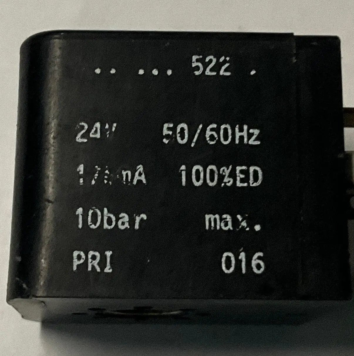 Wabco 522 Solenoid Valve Coil 24V AC
