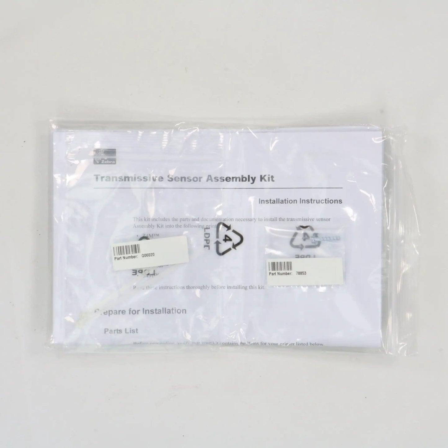 Zebra G77752M Kit Transmissive Media Sensor