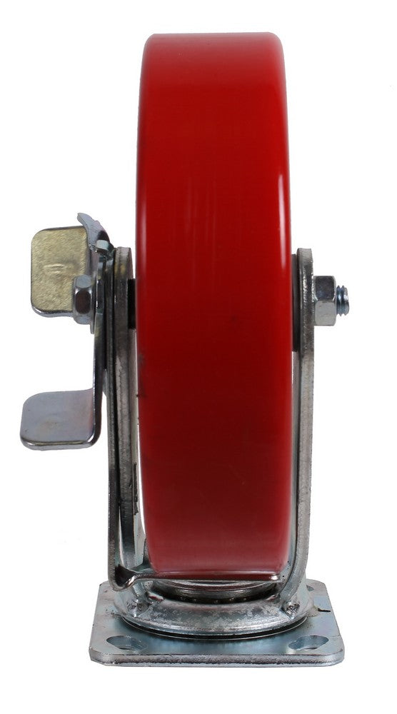 Zwenkwiel met rem 200 x 50mm PU
