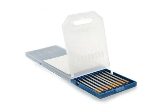 Wolfraam electrode goud(gold) 175mm Ø 2,4mm WL15